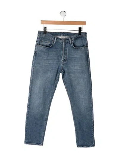 Pre-owned Acne Studios Straight-leg Jeans In Blue