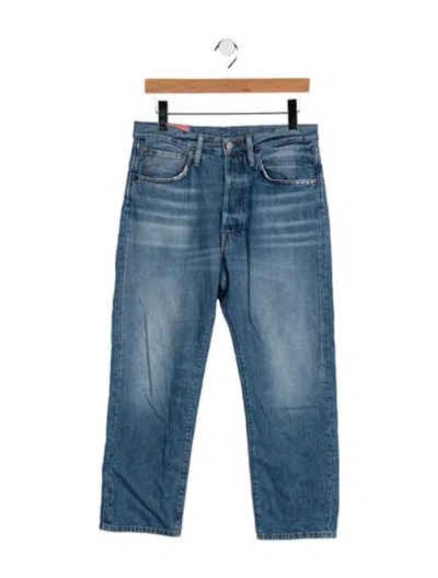 Pre-owned Acne Studios Straight-leg Jeans In Blue