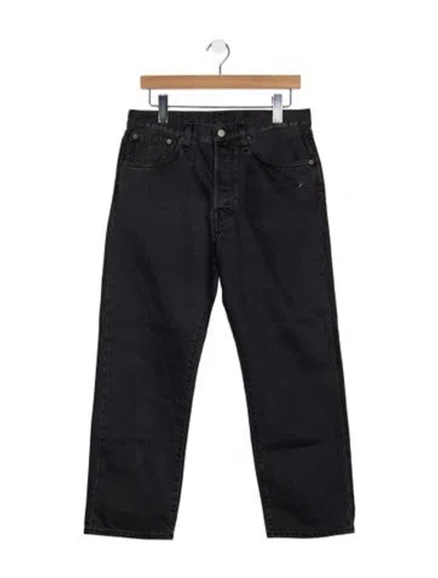 Pre-owned Acne Studios Straight-leg Jeans In Gray