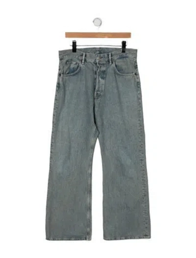 Pre-owned Acne Studios Straight-leg Jeans In Green