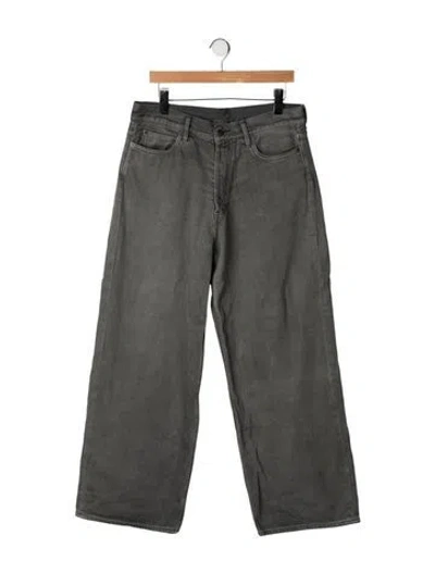 Pre-owned Acne Studios Straight-leg Jeans In Green