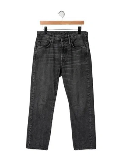 Pre-owned Acne Studios Straight-leg Jeans In Grey
