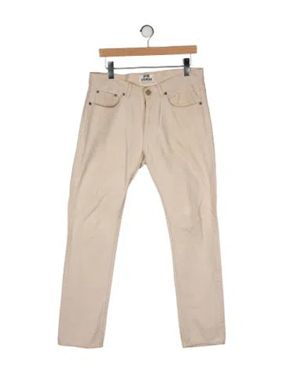 Pre-owned Acne Studios Straight-leg Jeans In Neutral