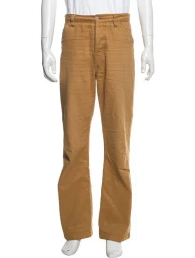 Pre-owned Acne Studios Straight-leg Jeans In Neutrals