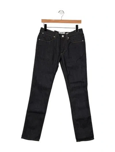 Pre-owned Acne Studios Straight-leg Jeans W/ Tags In Blue