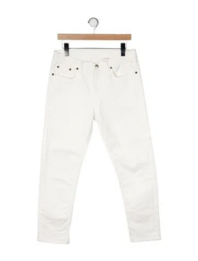 Pre-owned Acne Studios Straight-leg Jeans In White