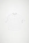 Acne Studios Stripe Button-up Shirt In White