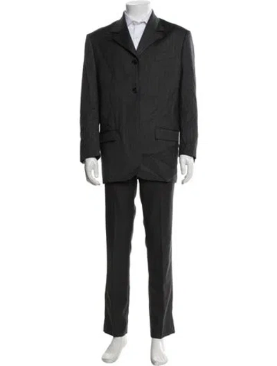 Pre-owned Acne Studios Striped Blazer In Multicolor