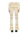 Acne Studios Ssense Exclusive Beige Lounge Pants In Nude