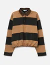 Acne Studios Striped Polo Sweater In Multi