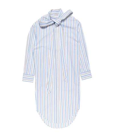 ACNE STUDIOS STRIPED SHIRT DRESS