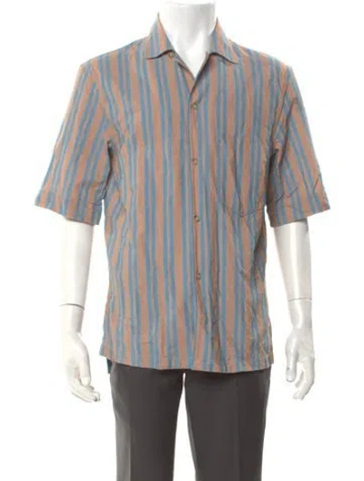Pre-owned Acne Studios Striped Short Sleeve Shirt