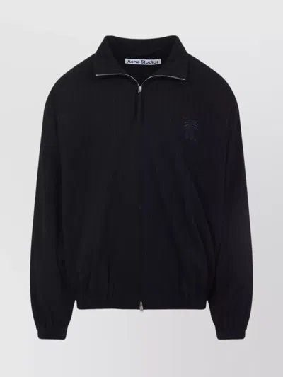 Acne Studios Zipper Jacket In Blue