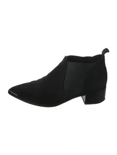 Pre-owned Acne Studios Suede Pumps In Black