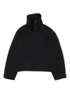 Acne Studios High-neck Zip-up Jacket In Black