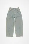Acne Studios Super Baggy Fit Jeans - 2023f In Blue,beige