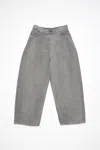 Acne Studios Super Baggy Fit Jeans - 2023f In Anthracite Grey