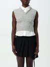 Acne Studios Gray Layered Vest In Grau