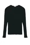 Acne Studios Men Rib Cotton Sweater In Black