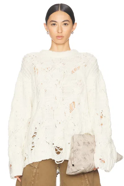 Acne Studios Sweater In Pale Beige