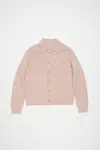 Shop Acne Studios Sweater In Pink Melange