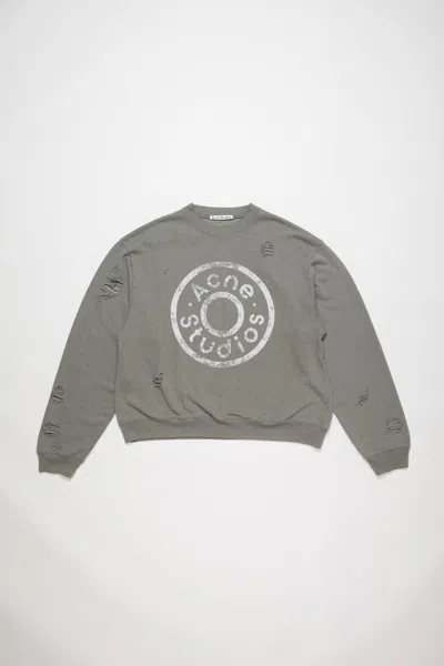 ACNE STUDIOS PULLOVER MIT AUFGEDRUCKTEM LOGO