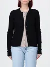 Acne Studios Layered-effect Button-up Cardigan In Black