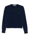 Acne Studios Wool Cardigan In Blue