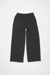 Acne Studios Sweatpant Logo Stamp In Black