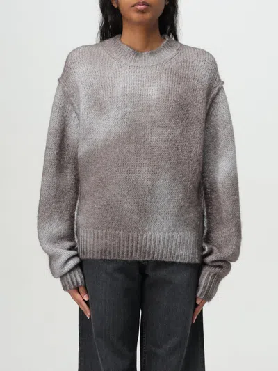 ACNE STUDIOS SWEATER ACNE STUDIOS WOMAN COLOR GREY,G69156020