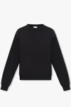 Acne Studios Black Crewneck Sweatshirt In Black