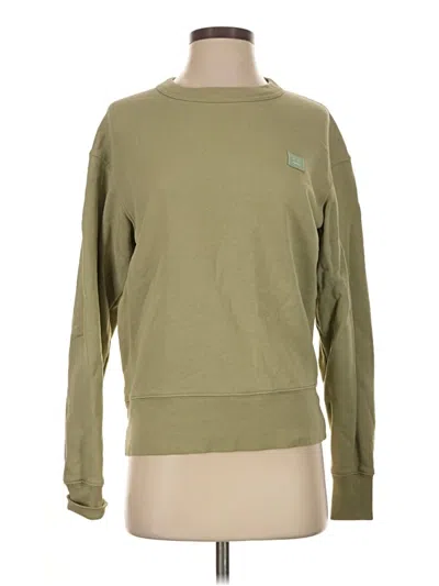 Pre-owned Acne Studios Sweatshirt In Green