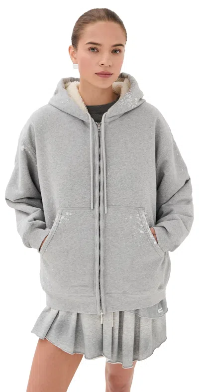 Acne Studios Sweatshirt Grey Melange In Gray