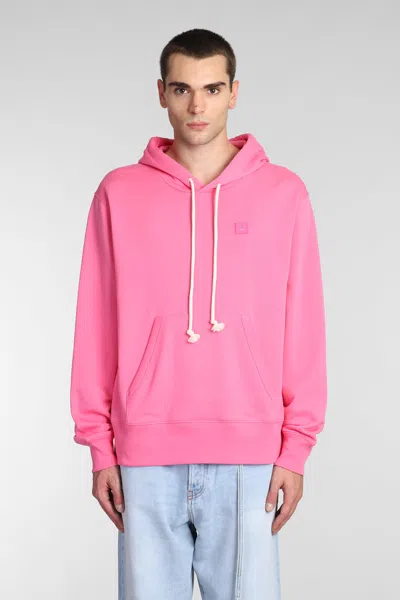 Acne Studios Sweatshirt In Rose-pink Cotton