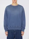 Acne Studios Fema Cotton-jersey Sweatshirt In Blue