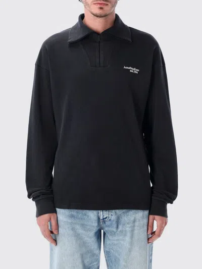 Acne Studios スウェットシャツ メンズ カラー ブラック In Black