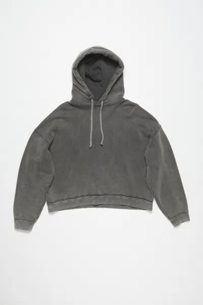 ACNE STUDIOS SWEATSHIRT MIT KAPUZE UND LOGOAUFNÄHER
