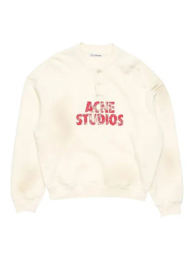 Acne Studios Sweatshirts In White