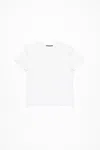 Acne Studios T-shirt - Regular Fit In White