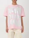 Shop Acne Studios T-shirt  Men Color Pink