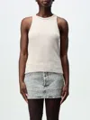 Acne Studios T-shirt  Woman Color Grey In Grau