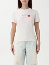 Acne Studios Logo T-shirt In Grau