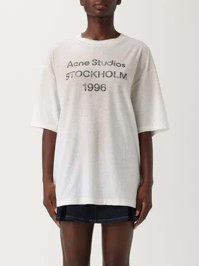 Acne Studios T-shirt  Woman Color White