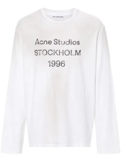 Acne Studios T-shirt Dusty White