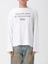 Acne Studios Off-white Logo T-shirt In White