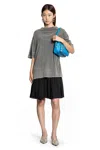 Acne Studios T-shirt Mini Dress In Gray