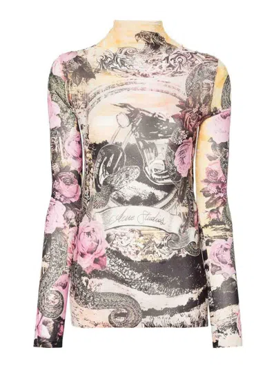 Acne Studios Multicolor Printed Turtleneck