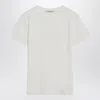 Acne Studios Logo Crew Neck T-shirt Short Sleeves In White