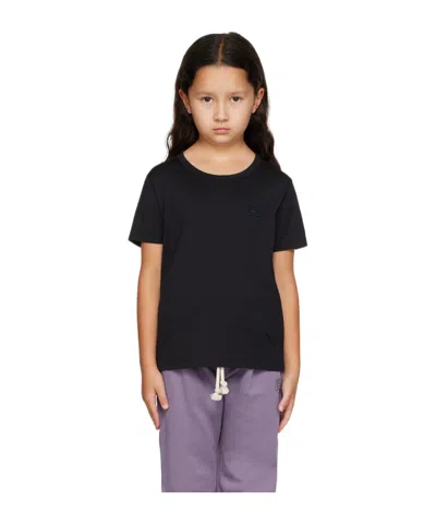 Acne Studios T-shirt With Round Neck And Short Sleeves In Black