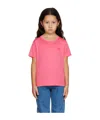 Acne Studios T-shirt With Round Neck And Short Sleeves In Pink